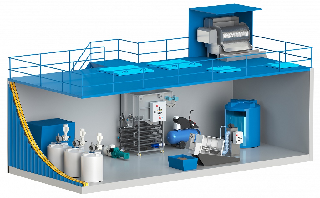 Оборудование для физико-химической очистки сточных вод HYDRIG – купить в  Москве